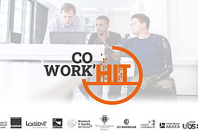 Collaboration d'un groupe de personnes en situation de handicap - Agrandir l'image, fenêtre modale